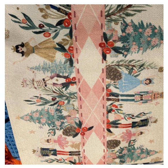 Nutcracker Table Runner Christmas Decor Holiday Decoration Decorative Cloth 72" - Picture 4 of 8